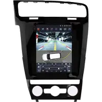 Happiq Autoradio avec Bluetooth et CarPlay pour VW Golf 7 (2014-2018) – compatible avec Apple et Android – chaîne stéréo avec système de navigation
