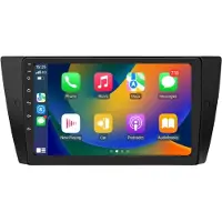 Happiq Autoradio avec Bluetooth et CarPlay pour BMW Série 3 E90/E91/E92/E93 – compatible avec Apple et Android – système stéréo avec système de navigation – 2 Go de RAM, 32 Go d'espace de stockage
