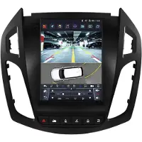Happiq Autoradio avec Bluetooth et CarPlay pour Ford Transit Tourneo (2013-2018) – Compatible avec Apple et Android – Système stéréo – Système de navigation – Caméra