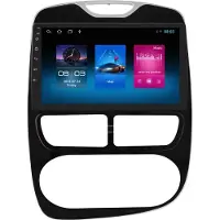 Happiq Autoradio avec Bluetooth et CarPlay pour Renault Clio (2012-2016) – Compatible avec Apple et Android – Système stéréo – Système de navigation – 1 Go de RAM, 32 Go de mémoire interne
