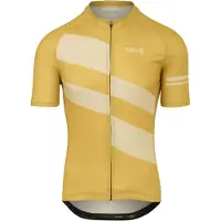 Agu Diagonal Stripes Essential Short Sleeve Jersey Jaune L Homme