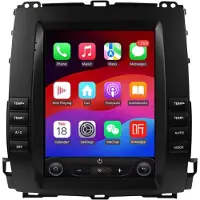 Happiq Autoradio Android série S – CarPlay & Android Auto – Pour Toyota Land Cruiser Prado 120 (2002-2009) / Lexus GX470 (2002-2009) – Stéréo – Navigation – QLED 768x1024 – Bluetooth