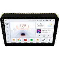 Happiq Autoradio avec Bluetooth et CarPlay pour Fiat Ducato (2006-2015) – Compatible avec Apple et Android – Système stéréo – Système de navigation – 3 Go de RAM, 32 Go de mémoire