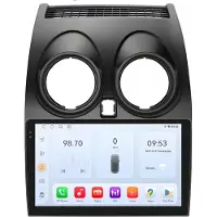 Happiq Autoradio avec Bluetooth – CarPlay – Pour Nissan Qashqai J10 (2006-2013) – Stéréo – Navigation – Système de navigation pour voiture – Série QS Android 14 – 1280x720 QLED