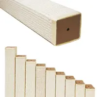 Eyepower poteau en sisal de 45 cm pour arbre à chat - M8 Poteau de rechange Angulaire - Poteau en sisal pour arbre à chat