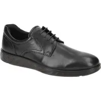 Ecco S LITE HYBRID Chaussures pour hommes - Chaussures basses élégantes - Chaussures à lacets noires