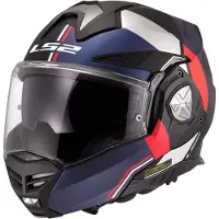 LS2 Helmets LS2 FF901 Advant X Ultra casque pliable, noir mat/rouge/bleu/blanc, XS (53/54)