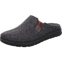 Rohde Pantoufles Rohde Homme Asiago 7142 Anthracite-Taille 44