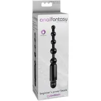 Analfantasy collection Anal Fantasy Power Beads Chapelet pour Débutant·e·s - Noir
