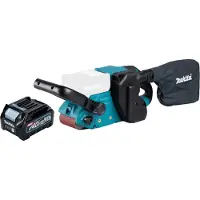 Makita BS 001 GD1 Ponceuse à bande sans fil 40 V max. 76 x 533 mm Brushless + 1x batterie 2,5 Ah - sans chargeur