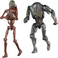 Hasbro Figurki Akcji Star Wars The Black Series 2-Pack: C-3PO i Droid Super 15 cm