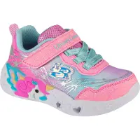 SKECHERS Unicorn Charmer - Lil Stellar 302694N-PKTQ, Baskets, pour filles, Rose