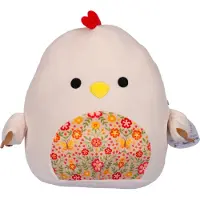 Squishmallows Plüschfigur Coq beige avec ventre fleuri Todd 30 cm