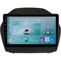 Happiq Autoradio avec Bluetooth et CarPlay pour Hyundai Tucson IX35 (2011-2017) – Compatible avec Apple et Android – Système stéréo – Système de navigation – 1 Go de RAM, 32 Go de mémoire