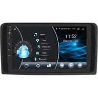 Happiq Autoradio avec Bluetooth et CarPlay pour Mercedes ML/GL W164 X164 (2005-2012) – Compatible avec Apple et Android – Système stéréo avec système de navigation – 2 Go de RAM, 32 Go de mémoire interne