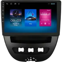 Happiq Peugeot 107 / Toyota Aygo / Citroën C1 (2005-2014) Série QS Autoradio Android 14 – CarPlay, Android Auto, 1280x720 QLED, Bluetooth, 3 ports USB, double DIN – 1 Go de RAM, 16 Go de mémoire