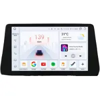 Happiq Autoradio avec Bluetooth et CarPlay pour Renault Kangoo (2009-2018) – Compatible avec Apple et Android – Système stéréo avec navigation – Système de navigation – 3 Go de RAM, 32 Go de mémoire