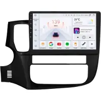 Happiq Autoradio avec Bluetooth et CarPlay pour Mitsubishi Outlander 3 (2012-2018) – Compatible avec Apple et Android – Stéréo – Navigation – Série S – 6 Go de RAM / 64 Go de mémoire