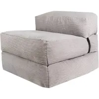 Bananair Chauffeuse déhoussable 70x190 cm gris clair