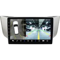 Happiq Autoradio avec Bluetooth et CarPlay pour Lexus RX300, RX330, RX350 et RX400h (2003-2009) – Compatible avec Apple et Android – Système stéréo avec système de navigation