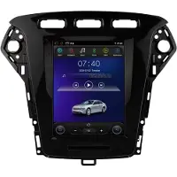 Happiq Autoradio avec Bluetooth – CarPlay – Pour Ford Mondeo MK4 / Galaxy A/C (2011-2013) – Compatible avec Apple et Android – Stéréo – Système de navigation