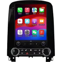 Happiq Autoradio avec Bluetooth et CarPlay pour Renault Scenic (2013-2024) – Compatible avec Apple et Android – Stéréo – Système de navigation – 2 Go/32 Go