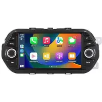 Happiq Autoradio avec Bluetooth et CarPlay pour Fiat Tipo/Egea (2015-2017) – compatible avec Apple et Android – système stéréo avec système de navigation – 2 Go de RAM, 32 Go de mémoire