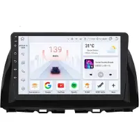 Happiq Autoradio avec Bluetooth et CarPlay pour Mazda CX-5 (2012-2015) – Compatible avec Apple et Android – Système stéréo avec système de navigation – 4G/32G