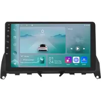 Happiq Autoradio avec Bluetooth et CarPlay pour Mercedes-Benz Classe C 3 (W204/S204, 2007-2010) – Android 14 – Stéréo – Navigation – 1 Go de RAM / 32 Go de mémoire