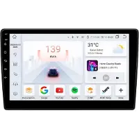 Happiq Autoradio avec Bluetooth et CarPlay pour Citroën C5 (2008-2017) – Compatible avec Apple et Android – Système stéréo – Système de navigation – 4 Go de RAM, 32 Go d'espace de stockage