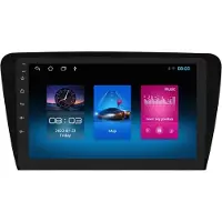 Happiq Autoradio avec Bluetooth et CarPlay pour SKODA Octavia 3 A7 (2013-2018) – Compatible avec Apple et Android – Système stéréo – Système de navigation – 1 Go/16 Go