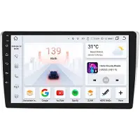 Happiq Autoradio avec Bluetooth et CarPlay pour Volkswagen Passat B6, B7 & CC (2010-2015) – Compatible avec Apple et Android – Système stéréo – Système de navigation – 6 Go de RAM, 64 Go de mémoire
