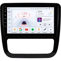 Happiq Autoradio avec Bluetooth et CarPlay pour VW Volkswagen Scirocco (2008-2013) – Compatible avec Apple et Android – Système stéréo – Système de navigation – 3 Go de RAM, 32 Go d'espace de stockage