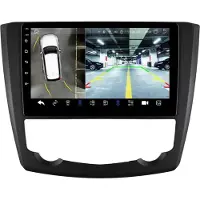 Happiq Autoradio avec Bluetooth et CarPlay pour Renault Kadjar (2015-2019) – Compatible avec Apple et Android – Stéréo – Navigation – Série S – 3 USB / 1280×720 QLED