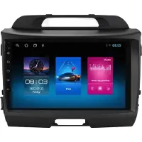 Happiq Autoradio Kia Sportage 3 (2011-2016) série S Android – 9" QLED, CarPlay, Android Auto, Bluetooth, 3 ports USB, DSP, RDS, double DIN – 1 Go de RAM, 16 Go de mémoire