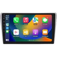 Happiq Autoradio avec Bluetooth et CarPlay pour Toyota Avensis T25 (2002-2008) – Compatible avec Apple et Android – Système stéréo – Système de navigation – 2 Go de RAM, 32 Go de mémoire interne