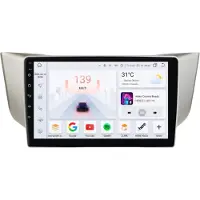 Happiq Autoradio Android Lexus RX300/330/350/400h série S – CarPlay, Android Auto, 1280x720 QLED, Bluetooth, 3 ports USB, double DIN – 3 Go de RAM, 32 Go de mémoire
