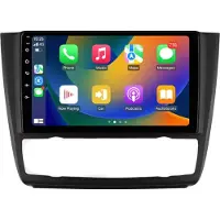 Happiq Autoradio avec Bluetooth - Carplay - Pour BMW Série 1 (E87, E81, E82, E88) (2004-2011) - Compatible avec Apple et Android - Stéréo - Navigation - Système de navigation pour voiture - 2 Go 64 Go