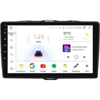 Happiq Autoradio avec Bluetooth et CarPlay pour Alfa Romeo Giulietta (2015-2018) – Compatible avec Apple et Android – Système stéréo – Système de navigation – 6 Go de RAM, 64 Go d'espace de stockage