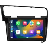 Happiq Autoradio avec Bluetooth et CarPlay pour VW Golf 7 (2013-2017) – compatible avec Apple et Android – système stéréo avec système de navigation – 2 Go de RAM, 32 Go de mémoire interne