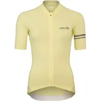 Agu Solid Performance Short Sleeve Jersey Jaune L Femme