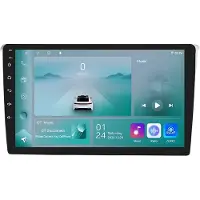 Happiq Autoradio avec Bluetooth et CarPlay pour Volkswagen Passat B6, B7 & CC (2010-2015) – Compatible avec Apple et Android – Système stéréo – Système de navigation – 1 Go de RAM, 32 Go de mémoire