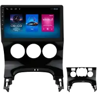 Happiq Autoradio avec Bluetooth et CarPlay pour Peugeot 3008 (2009-2015) – Compatible avec Apple et Android – Système stéréo – Système de navigation – 1 Go de RAM, 16 Go d'espace de stockage