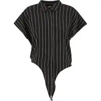 Urban Classics Tb7474 Short Sleeve Blouse Noir S Femme