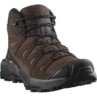 Salomon - Chaussures de randonnée en GORE-TEX - X Ultra 360 LTR Mid GTX Dark Earth/Delicioso/Castlerock en Cuir - Taille 43 1/3 - Marron