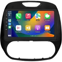 Happiq Autoradio avec Bluetooth et CarPlay pour Renault Kaptur/Captur (2016-2019) – compatible avec Apple et Android – système stéréo avec système de navigation – 2 Go de RAM, 64 Go d'espace de stockage