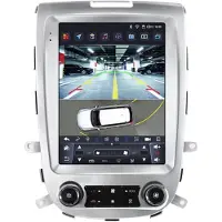 Happiq Autoradio avec Bluetooth et caméra – CarPlay – Pour Hyundai Santa Fe 2 (2006–2012) – Compatible avec Apple et Android – Système stéréo – Navigation – Système de navigation automobile