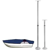 Talamex Aluminium Pole For Boat Cover Gris 90-150 cm