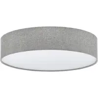 Eglo 97613 PASTERI E27 triple plafonnier Ø570mm blanc gris