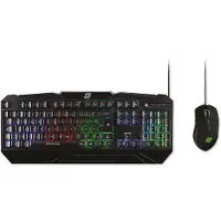 MediaRange Gaming-Set Tastatur 104 Tasten + Maus 6-Tasten